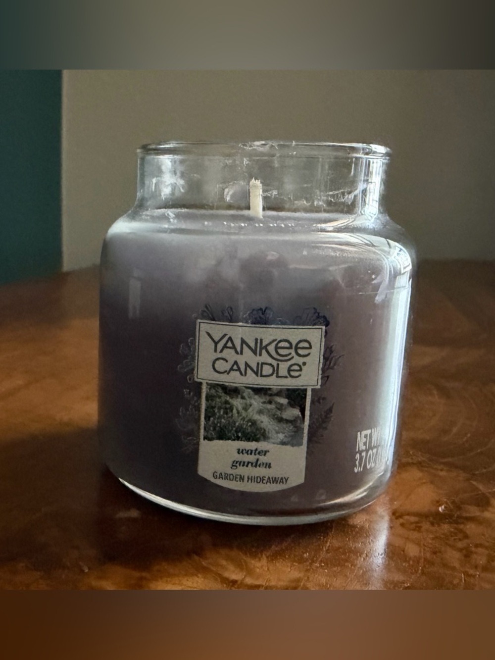 RETIRED/DISCONTINUED SCENT Yankee Candle Water Garden 3.7 oz Jar Candle NEW